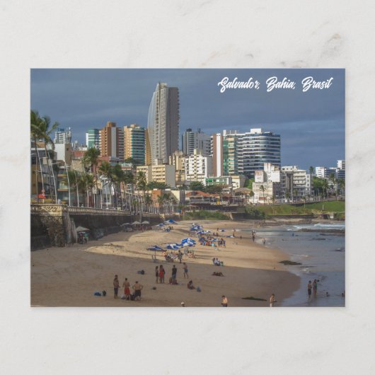 サルバドール、バイア、ブラジル ポストカード (正面)