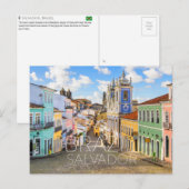 サルバドール、ブラジルの旅行絵葉書 ポストカード (正面/裏面)