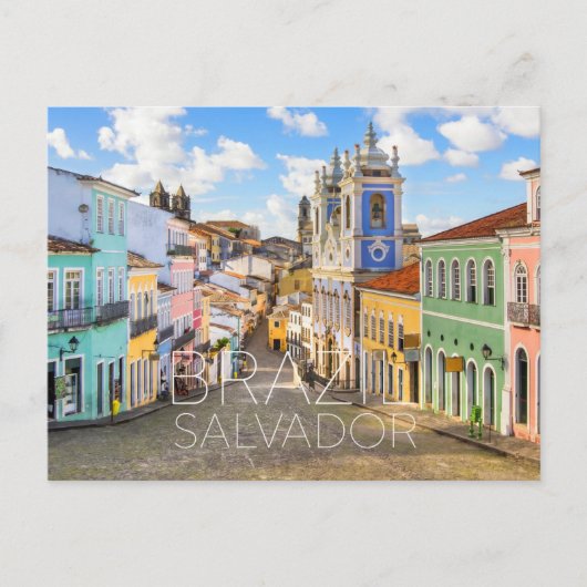 サルバドール、ブラジルの旅行絵葉書 ポストカード (正面)