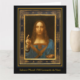 サルバーター・ムンディ1500レオナルド・ダ・ヴィンチ カード