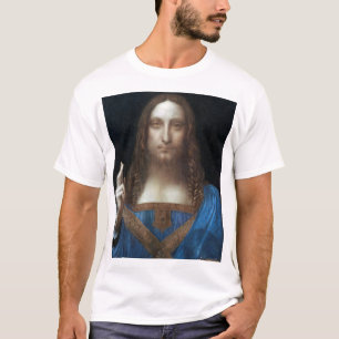 サルバーター・ムンディ、イエス・キリスト、レオナルド・ダ・ヴィンチ Tシャツ