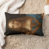 サルバーター・ムンディ(レオナルド・ダ・ヴィンチ) ランバークッション (ブランケット)