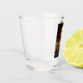 サルバーター・ムンディ(世界の救い主)(ダ・ヴィンチ) ショットグラス (左)