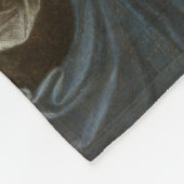 サルバーター・ムンディ(世界の救い主)(ダ・ヴィンチ) フリースブランケット (角)