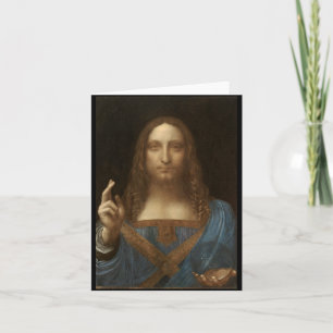 サルバーター・ムンディbyレオナルド・ダ・ヴィンチ1500年頃 カード