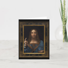 サルバーター・ムンディbyレオナルド・ダ・ヴィンチ1500年頃 カード