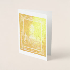 サルバーター・ムンディbyレオナルド・ダ・ヴィンチ~ 1500 箔カード