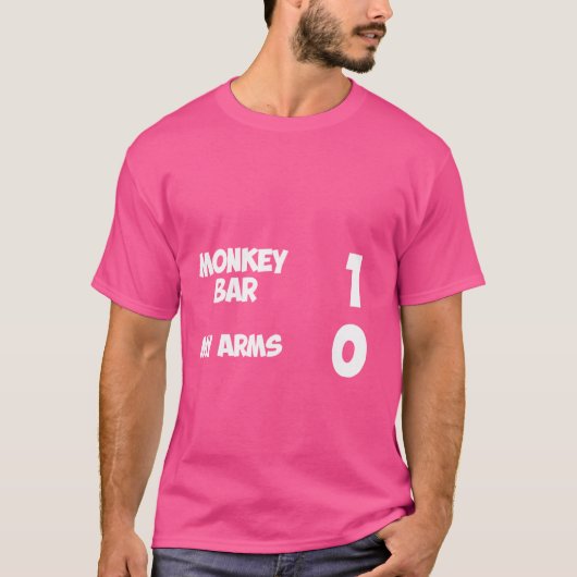 サルバー1マイアーム0壊れた腕の傷害ユーモア Tシャツ (正面)