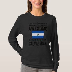 サルバ素晴らしドラン国旗エルサルバドルサルバドルロオ Tシャツ