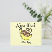 サルパパの双子Tシャツとギフト ポストカード (スタンド正面)