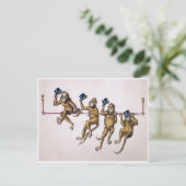 サルビクトリアンはがき ポストカード (スタンド正面)