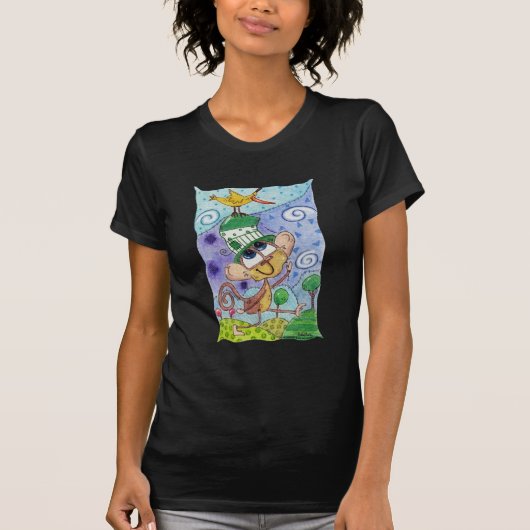 サルファンキーとバナナバード Tシャツ (正面)