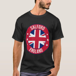 サルフォード イングランド都市Tシャツ Tシャツ