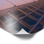 サルフォード・ローリー・センター・ミレニアム・ブリッジ フォトプリント            (角)