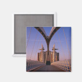 サルフォード・ローリー・センター・ミレニアム・ブリッジ マグネット (正面/裏面)