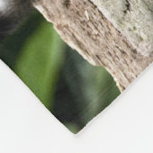 サルベビーの自然 フリースブランケット (角)