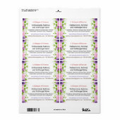 サルベラベル – 前面 ラベル (フルシート)