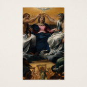 サルベレジーナラテン祈りの言葉カード (裏面)