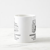 サルベージヤードビジネス促進コーヒーマグ コーヒーマグカップ (中央)