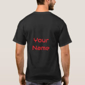 サルマーレの雰囲気 三色旗 Tシャツ (裏面)