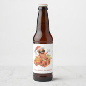 サルミで祝おう！ ビールラベル (正面)