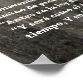 サルモス1:1-3 （カルテルコンリオyアルボル） ポスター (角)