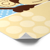 サルモダン誕生日バナー ポスター (角)