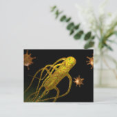 サルモネラTyphiの概念図1 ポストカード (スタンド正面)