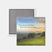 サルモ121:1-2 * Iman * Alzare mis ojos マグネット (正面/裏面)