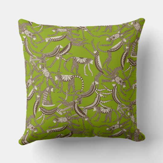 サルライム クッション (裏面)