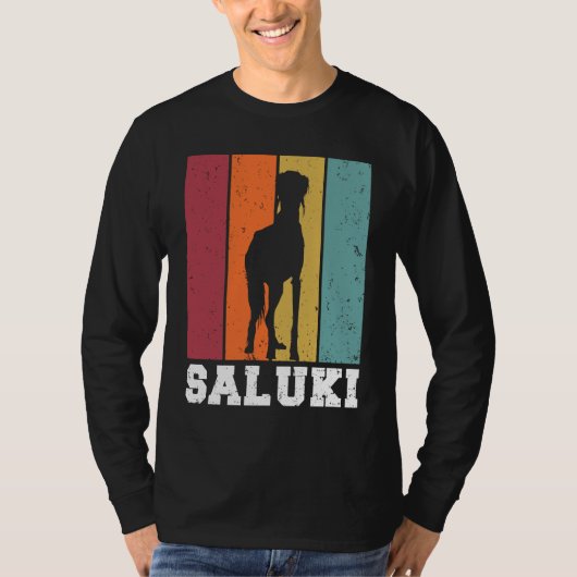 サルーキ ビンテージ 2 Tシャツ (正面)