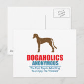 サルーキ ポストカード (正面/裏面)