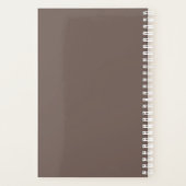 サル中国の〔占星術の〕十二宮図 プランナー手帳 (裏面)