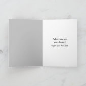 サル去勢ユーモア カード (内部)