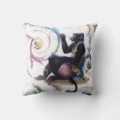 サル吹の泡 クッション (裏面)