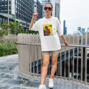 サル喫煙動物漫画 Tシャツ