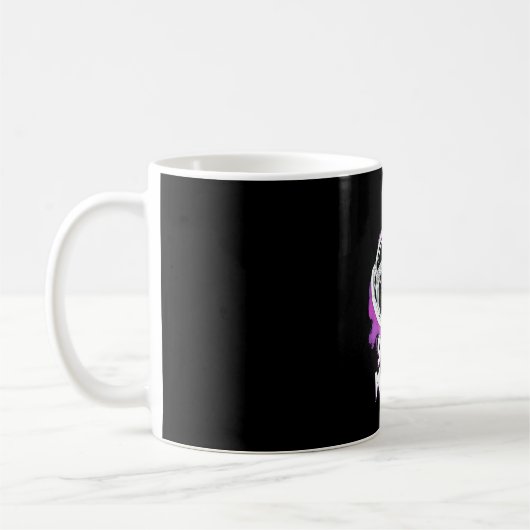 サル宇宙サル コーヒーマグカップ (左)
