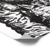 サル宇宙飛行士 ポスター (角)