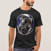サル宇宙飛行士 Tシャツ (正面)