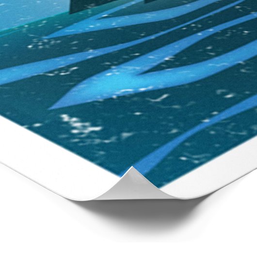 サル島旅行 ポスター (角)