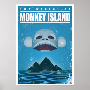 サル島旅行 ポスター