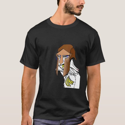 サル熱狂するが汗をかく Tシャツ (正面)