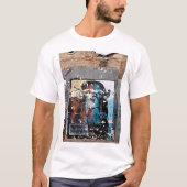 サル男のベーシックTシャツ（白） Tシャツ (正面)