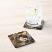 サル登山ツリー写真 コースター (右側)