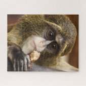 サル登山ツリー写真 ジグソーパズル (横)