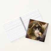 サル登山ツリー写真 ノートブック (内部)