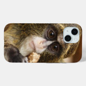 サル登山ツリー写真 Case-Mate iPhoneケース (裏面 (横))