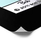 「サル見て、サルのDo」 ポスター (角)