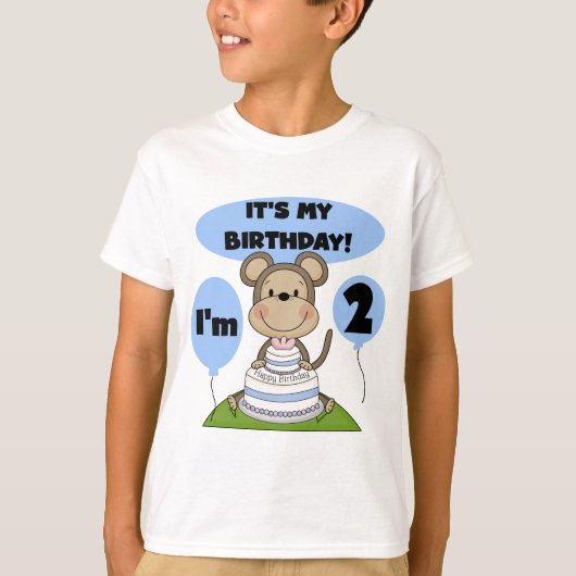 サル誕生日ボーイ第2回Tシャツ&ギフト Tシャツ (正面)