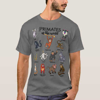 サル違うタイプの霊長類 Tシャツ